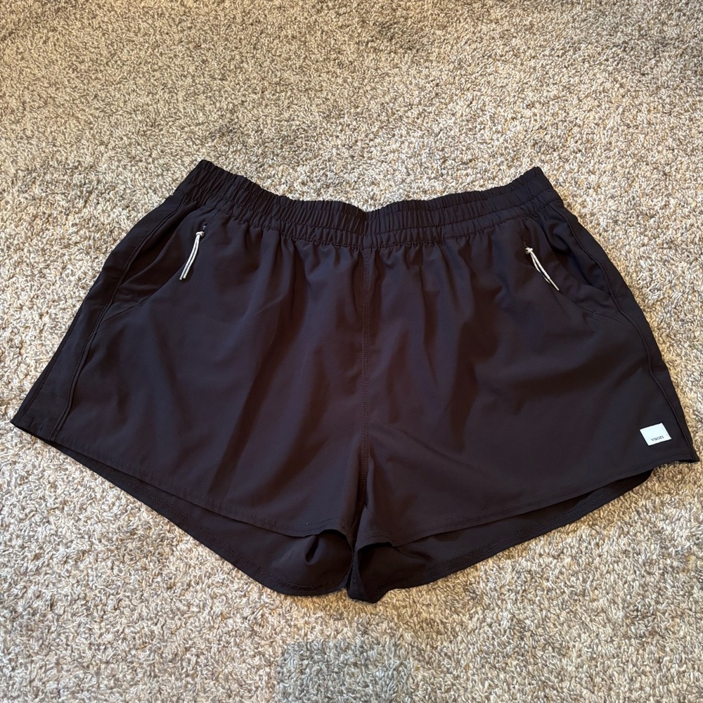 Vuori Black Athletic Shorts